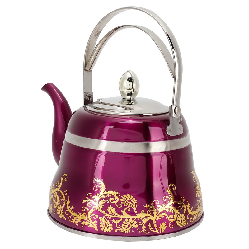 1.5L Teapot Classical Roman Tea Coffee Water Kettle Teaware Kitchen
