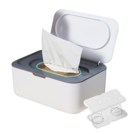 SDKZBFC Wiping Cloth Dispenser, Wiping Cloth Case, Large Capacity Refillable Wipe Container with Easy Open Design, Portable, Press to Open, Non-Slip Design