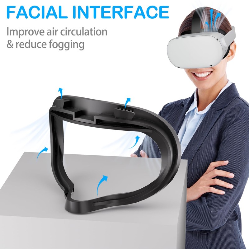 Face Cushion Pad for Meta Quest 2 VR Facial Interface