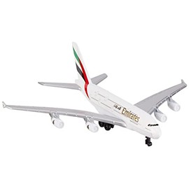 Daron Toy Airplane RT9904 – Emirates A380 – Die-Cast Metal Model Airplane Toy with Plastic Parts for Kids Ages 3+