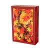 Sanrio 844306 Message Card, Autumn Laser Cut Box-shaped Foliage, Greeting