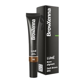 Gel Tint Híbrido para Cejas Lumé BrowXenna® (No. 2 Dark Brown)