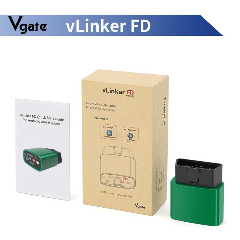 Vgate vLinker FD Bluetooth3.0 OBD2 Scanner Diagnostic Tool Support Android