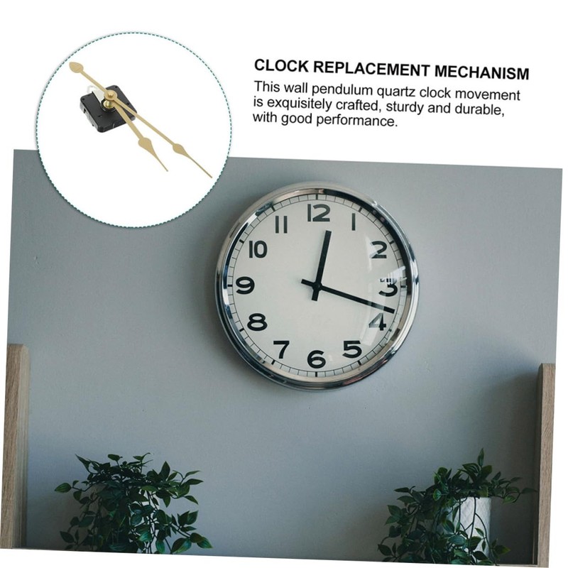 STOBOK Classic Mute Clock Movement DIY Kit Replacement Parts for
