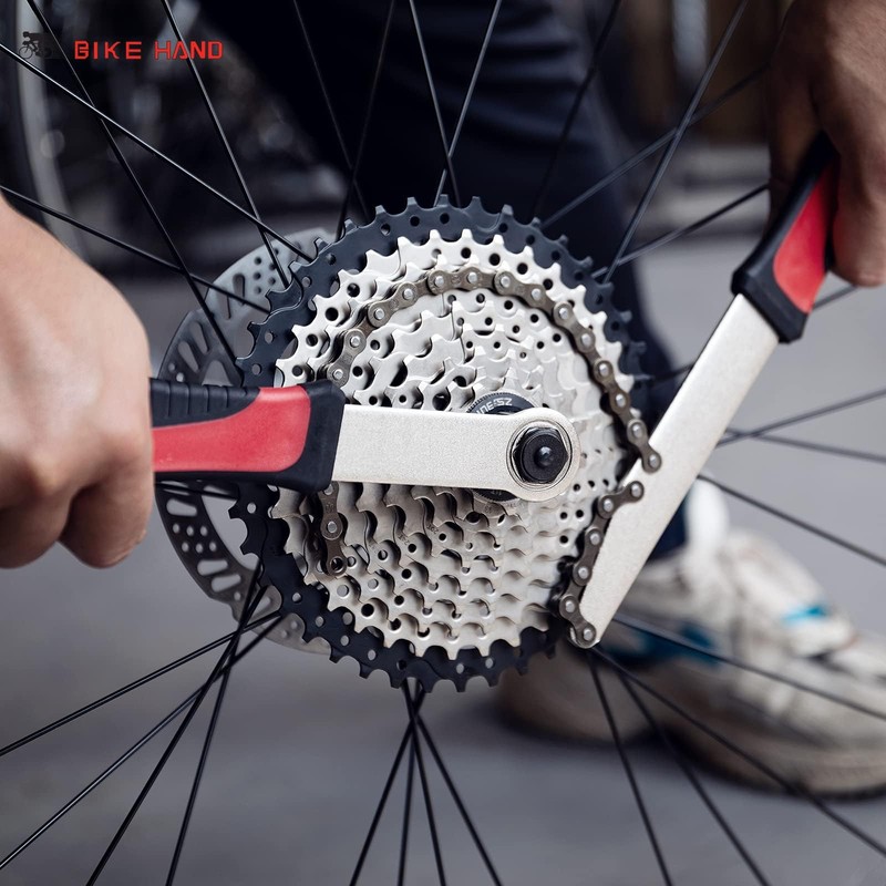BIKE HAND Chain Whip and Puller Set - Chain Whip