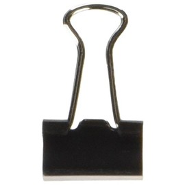 Westcott Black Fold Back Clips – 9/16" - 14 mm