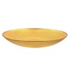 Red Pomegranate AURA 13" Centerpiece Bowl Gold