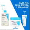 CeraVe Crema Alisadora Anti-Rugosidades con Fórmula Exfoliante para Piel Seca,