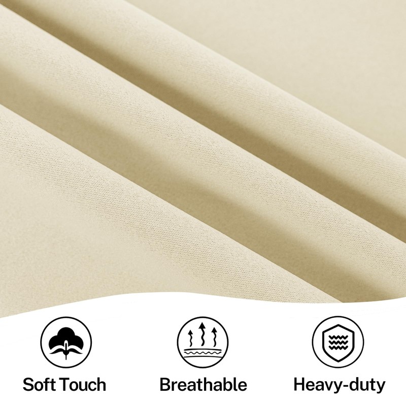 Vatge Self Adhesive French Door Curtain - Front Door Curtain