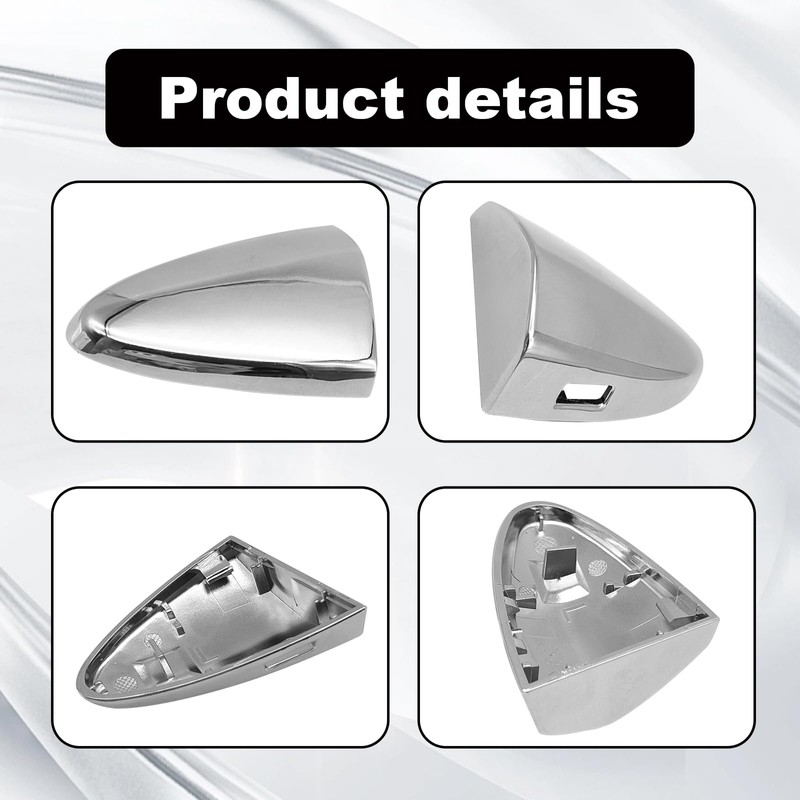 Door Handle Cover Cap Chrome Plated Compatible with Lexus ES350