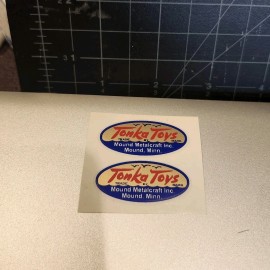 Tonka 1949 - 1955 Door Logo Replacement Decal Set
