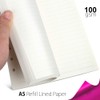 FANDAMEI A5 6-Hole Refillable Notebook Accessories Set - 2 Pack