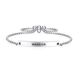 SOUSYOKYOSAM Dainty Cuff Bracelet - Warrior - American Police Academy Graduation Gifts Navy Air Force for Women