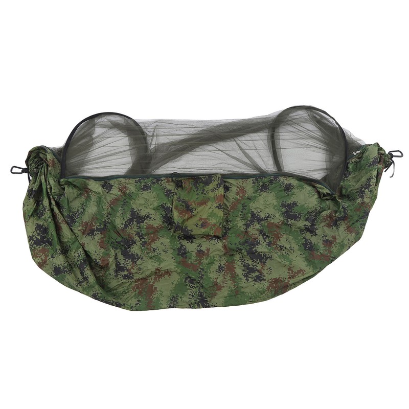 Camping Hammock 2 Persons 440lb Capacity Camo Color Bed Net