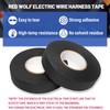 RED WOLF Wire Harness Tape Electric High Temp Wiring Cable