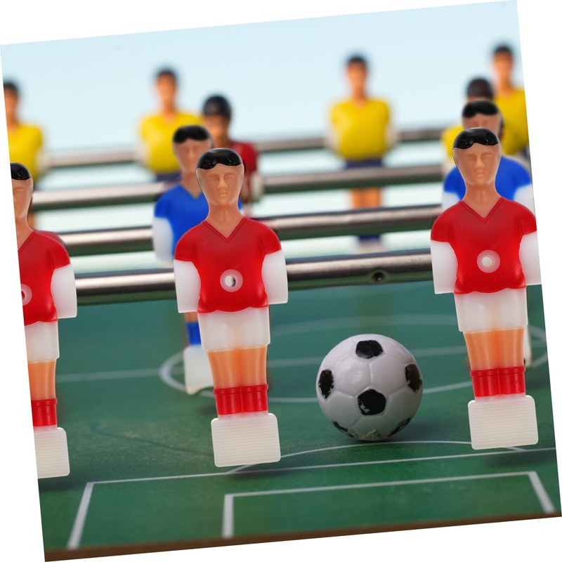 WOONEKY Foosball Men Player Set 11pcs Soccer Game Player Replacement