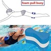 Junbyuhu Swim Training Aid Tools, Sports EVA Pull Buoy Leg