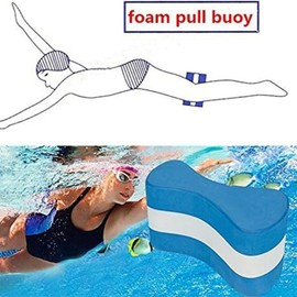 Junbyuhu Swim Training Aid Tools, Sports EVA Pull Buoy Leg Float Pool Swimming Float Kickboard Legs and Hips Support for Children Kids Adult