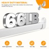 Oval Closet Rod for Hanging Clothes Adjustable Closet Rods 18