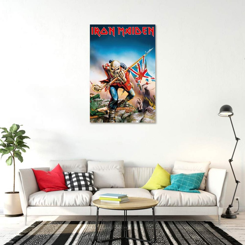 POSTER STOP ONLINE Iron Maiden - Music Poster (Trooper) (Size