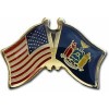 RFCO USA American New York State Friendship Flag Bike Motorcycle