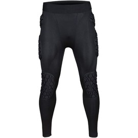 ciseroye Mens Padded Compression Shorts with 6- Pad Football Girdle for Mens, Padded Compression Pants with Football Girdle Adult for Baseball Soccer Basketball - XL