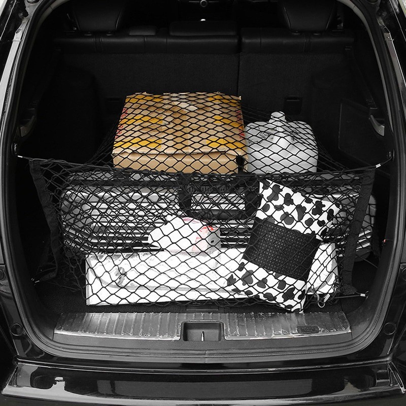 Double Layer Car Luggage Net, 15.7 x 35.4 inches (40