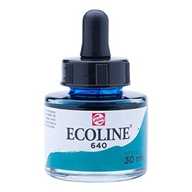 Ecoline Liquid Watercolour Bottle 30 ml Bluish green 640 (11256401)