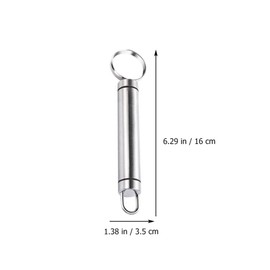 2pcs Fruit Core Removing Tools Peach Core Removers Cherry Pitter Tool Stainless Steel Cherry Stone and Corer Pitter Manual Red Dates Core Removers Kitchen Gadget