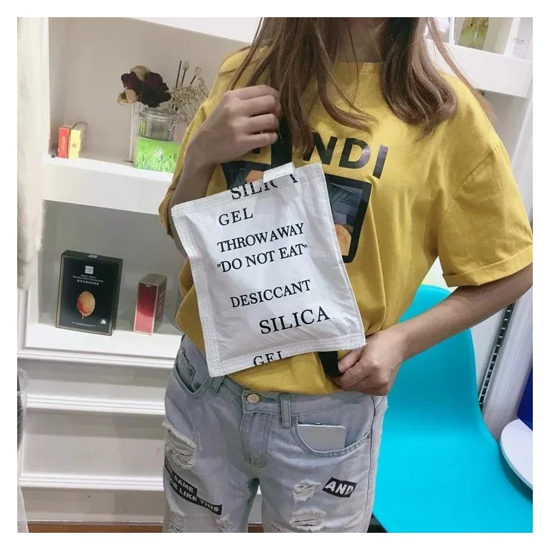 Jextech Bolso De Hombro Divertido Simulacion Gel Silica Desecante