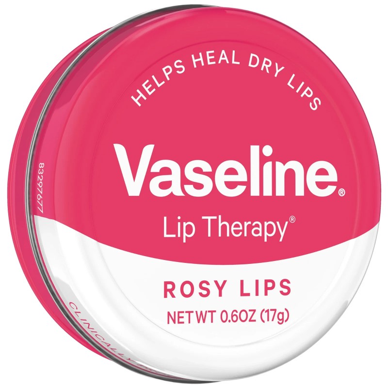 Vaseline Lip Therapy Rosy Lips Lip Balm, 0.7 Oz