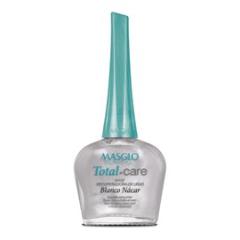 Base Masglo Clinical Base recuperadora de uñas maltratadas Tono Blanco Nácar 13.ml-Esmalte de Uñas Dañadas