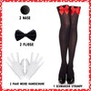 Singtis Skirt Dots Red White Carnival M