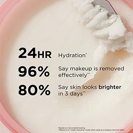 It Cosmetics Bye Bye Makeup Cleanser Balm - Limpiador Facial 3 en 1, Desmaquillante, Limpiador Iluminador y Mascarilla con Vitamina C y Ceramidas, 100 g