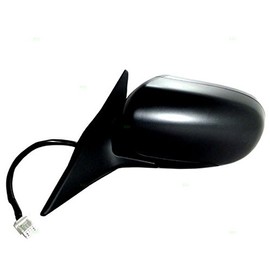 Brock Replacement Drivers Power Side View Mirror Heated Ready-to-Paint Compatible with 2005-2009 Legacy Outback 91031AG03BNN