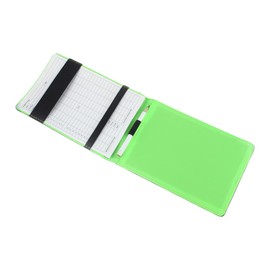 SUPVOX Golf Score Keeping Book Portable PU Scorebook for Standard Scorecards Durable Golf Scoring Supplies for Golf Enthusiasts