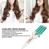 Hair Waver Curling Iron Adjustable Temperature Versatile Rotating Cord Hair
