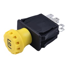 DUDSN PTO Switch LVA21438 AM127393 AM124140 compatible with John Deere LT190 LX255 LX266 LX277 LX277AWS LX279 LX280 LX280AWS LX288 LX289 SST15 SST16 SST18 G100 GT225 GT235 GT235E