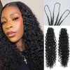 Crochet Human Hair Extensions Water Wave Pre-Separated Curly Crochet Hair