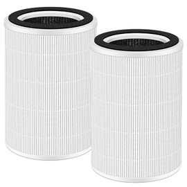 Slirceods HAP604 Filters Replacement For Air Purifier, Compatible with ECOSELF HAP604 Air Purifiers,3-in-1 H13 Activated Carbon Filters,2PACK