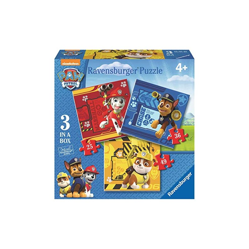 Ravensburger 07057 - Rubble, Marshall & Chase - 25 +