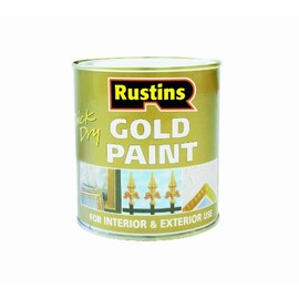 Rustins Quick Dry Paint 250ml Gold