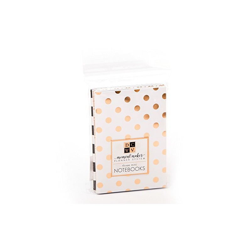 DCWV Moment Maker Mini Notebooks 3Pk