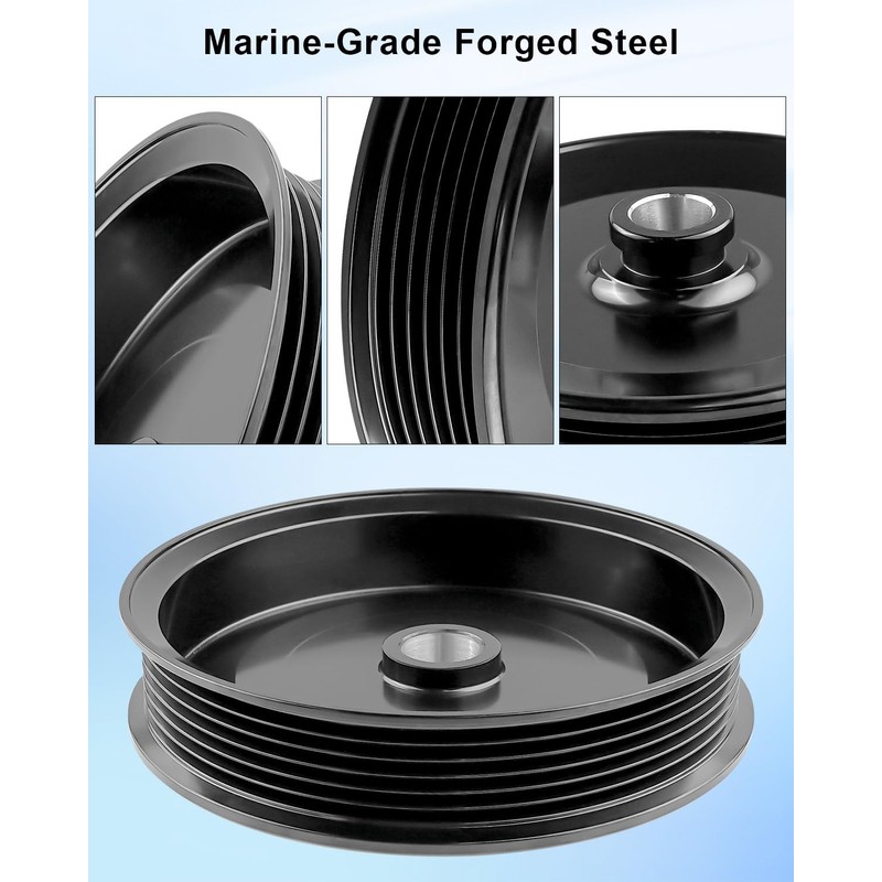 Power Steering Pump Pulley Fit for MerCruiser 4.3 5.0 5.7