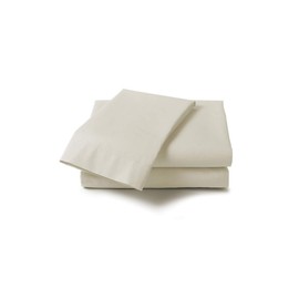 Extra Large Cream Pillowcase Pair 22"x 31" / Extra Large Cream Pillow Cases