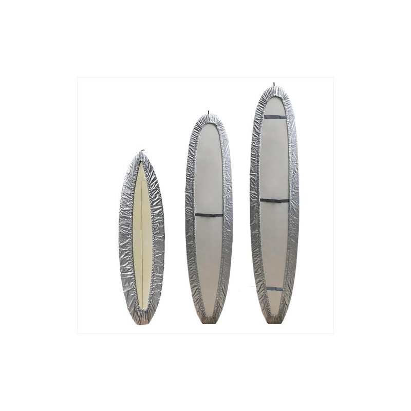 Funktion FK-WRAP-FU-SLV-PC Surfboard Cover Silver Protective Coloration Edition