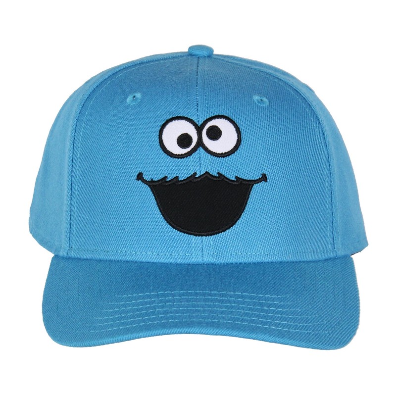 Gorra ajustable de Sésamo Street Cookie Monster para hombre, color