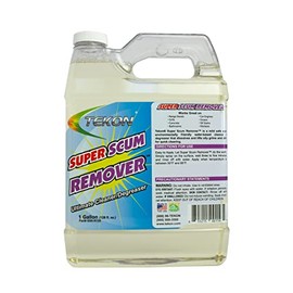 TEKON Super Scum Remover - Revolutionary Cleaner & Degreaser - Easily Wipe Clean Greasy Ovens, Range Hoods, and More! (1, 128oz)