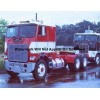 White Freightliner Big Rig Truck Tractor Photograph Print 8.5x11"