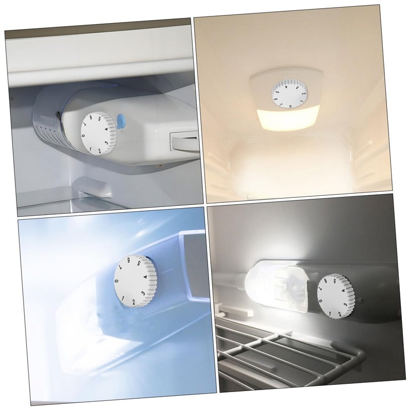 KICHOUSE Fit Freezer Temperature Control Knobs Fridge Replacement Knob for